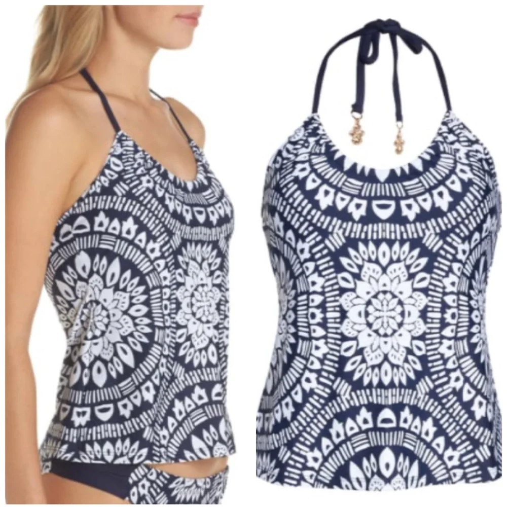 Trina Turk Indochine Tankini Top - Picture 3 of 8